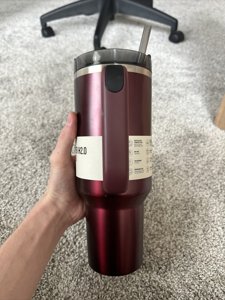 Stanley Leaf Engraved 40oz Quencher H2.0 Tumbler - Only 100