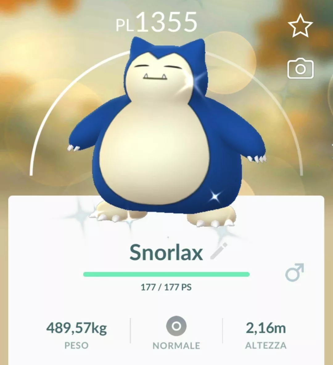 Pokemon Go Shiny Snorlax Super Rare