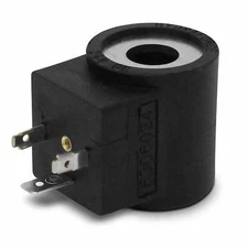 HydraForce 6306024 Solenoid Valve Coil, 3 Prong DIN Connector, 24v DC, Series 08