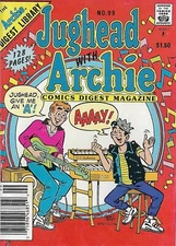 Jughead With Archie Comics Digest Magazine No. 99 July 1990 128 Pages!