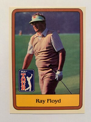 RAY FLOYD DONRUSS PGA TOUR '80 #10 1981 NM-MT HOF!