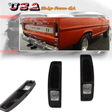 Taillights Smoke Lenses Only Set For 1967-1972 Ford Truck F100/250/350/E100/E200