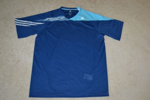 Adidas F50 SS CL Performance Jersey Shirt Color: Dark Blue/Aqua Men's Large NWT - Picture 1 of 6