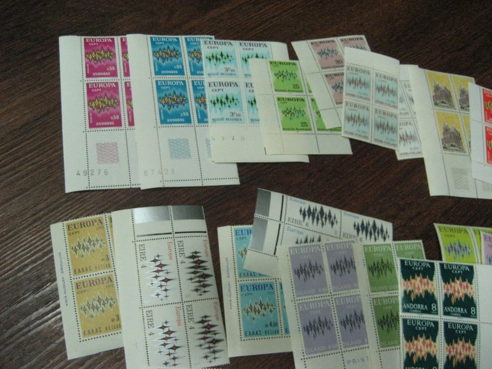 1972 EUROPA EUROPE YEAR SETS MNH STAMPS BLOCKS CAT£1000 DEALERS PRICE£300 - Image 3 of 4