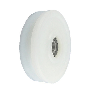 Zabi Nylon-Seilrolle D=100 Mm Für 12 Mm Seil – Mit Kugellager, Tragfähigkeit 80 Kg