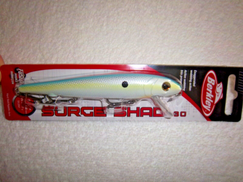 BERKLEY SURGE SHAD 130 / 5-1/5" & 3/5OZ BHBSS130-SXB IN SEXY BACK SHAD COLOR - Picture 1 of 6