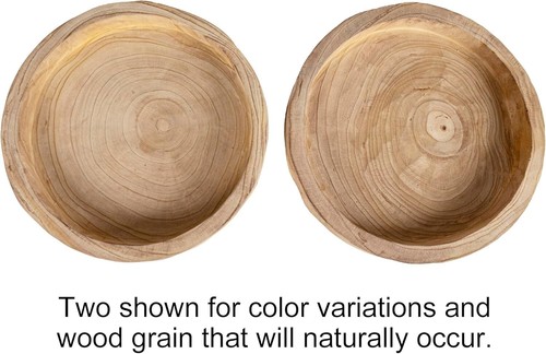 Paulownia Wood Hand Carved Tray - Picture 4 of 10