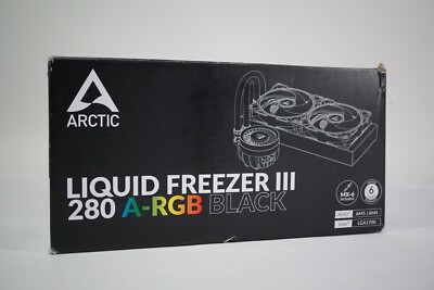 ARCTIC Liquid Freezer III 280 A-RGB (black) CPU Wasserkühler AMD Intel PC AIO