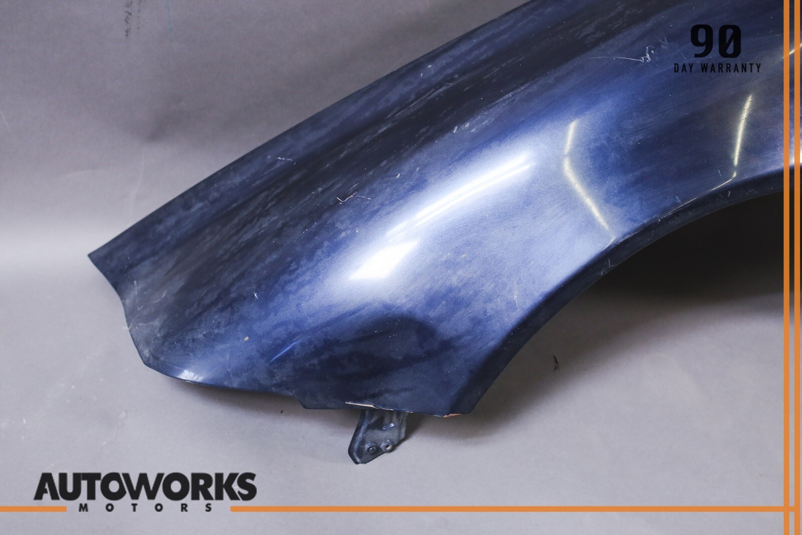03-13 Maserati Quattroporte M139 Front Left Driver Side Fender Wing Blue OEM