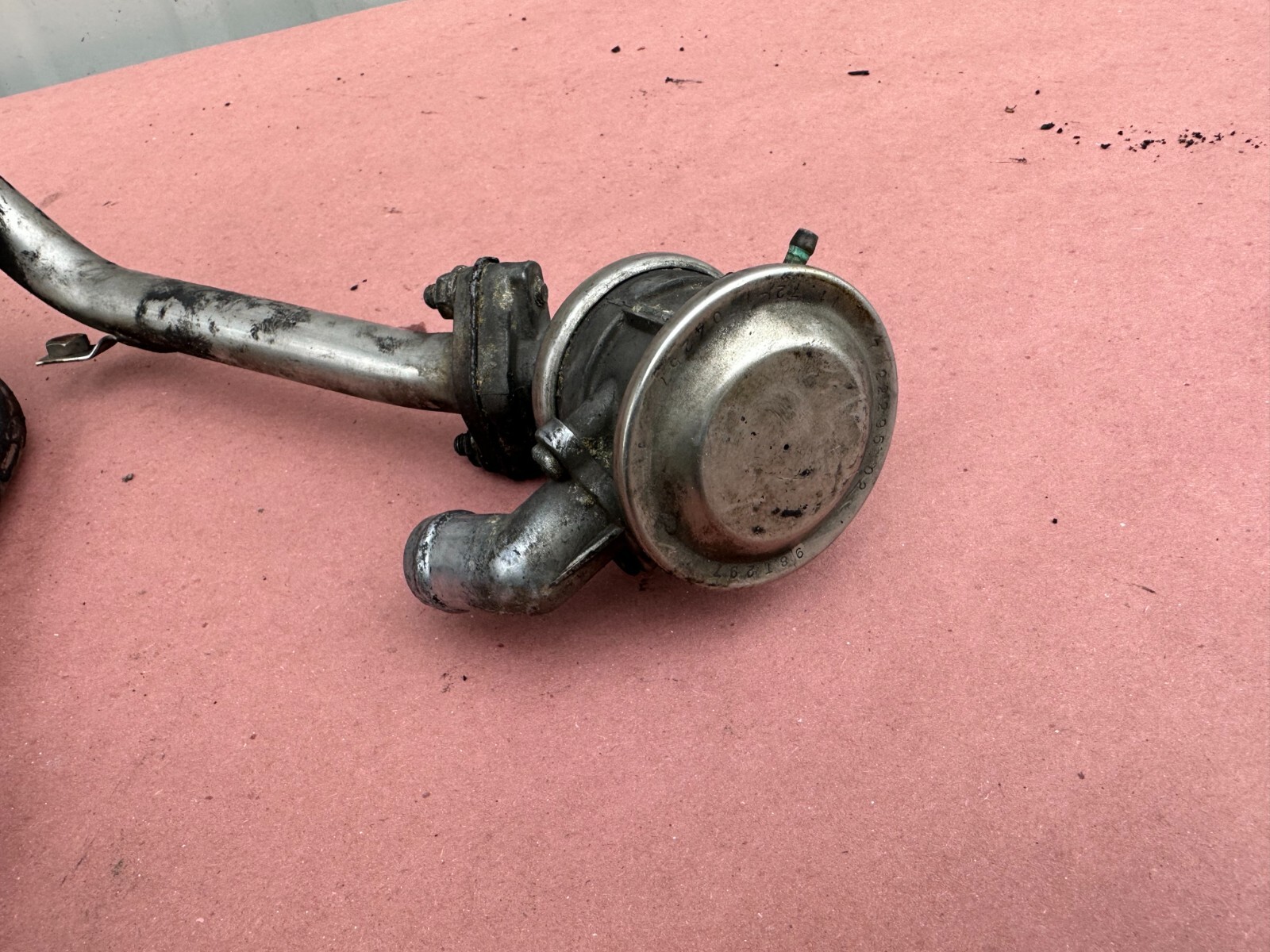 M73 Air Pump Intake Tube With EGR Valve Pair BMW E31 E38 750IL 750 OEM