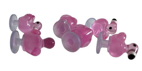 6 ciondoli per scarpe Jibbitz Croc rosa fenicotteri venditore UK π¬π§ - Foto 2 di 7