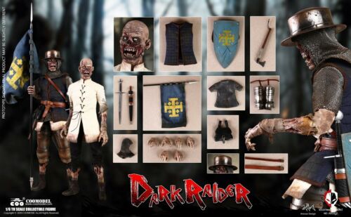 COOMODEL NS002 NIGHTMARE SEIRES Metal Armor ZOMBIE DARK RAIDER 1/6 FIGURE - Picture 12 of 12