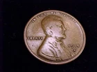 1915-S Lincoln Cent, a coin that has Very Good grade DETAIL, coat scratch on obv