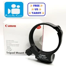 🎦 Genuine👀✨Almost Unused✨ Canon Tripod Mount Ring D (B) Black From JAPAN