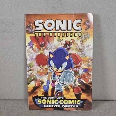 Sonic the Hedgehog Complete Comic Encyclopedia Archie Rare OOP 