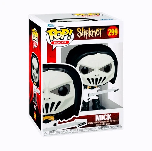 Funko Pop Rocks Slipknot Mick #299 Vinyl Figure Damaged Box