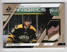 2023-24 SP Game-Used 2023 NHL Winter Classic Fabrics Patch Pavel Zacha 20/35