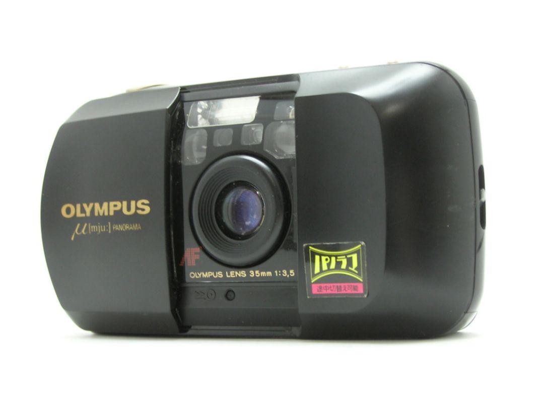 OLYMPUS μ mju panorama Olympus μ [mju:] Panorama Film Camera 35mm Fully Functional
