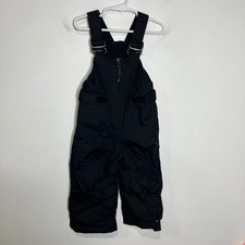 Columbia kids grow with me overall snowpants black size 2T winter outdoor gear