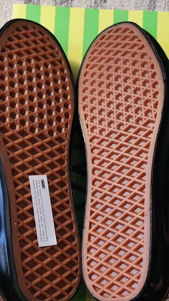 Gucci x Vans Checkered & Studded Slip on Sneaker Size 10 - Image 3 of 4