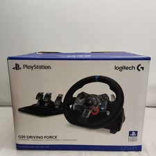 LOGITECH G29 DRIVING FORCE RACING WHEEL SIMULATOR WITH PEDALS FOR PC PS3 PS4 PS5