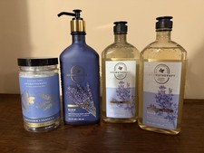 Bath Body Aromatherapy Lavender vanilla Lotion, Shower Steamers And 2 Body Wash