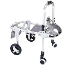 2/4 Wheel Mobility Dog Wheelchair  Hind Limb Disability