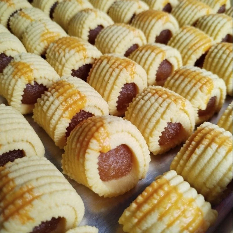 Pineapple Tart Mold Corrugated Rolling Pin Hard Plastic 10" - Image 4 of 4