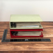 2 Stampin Up Technique Binders - Basic, Intermediate,  Advanced Techniques