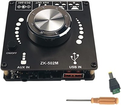 ZK-502M Audio Mini 2.0 Stereo 50W + 50W Bluetooth Digitalverstärkermodul 50W *