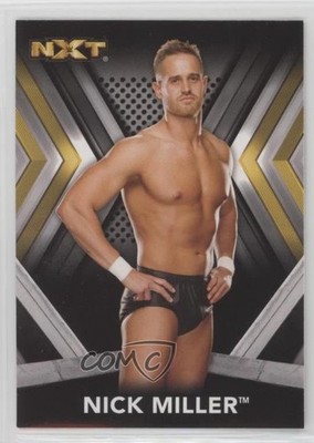 2017 Topps WWE NXT Roster Nick Miller #18 Rookie RC 0b5