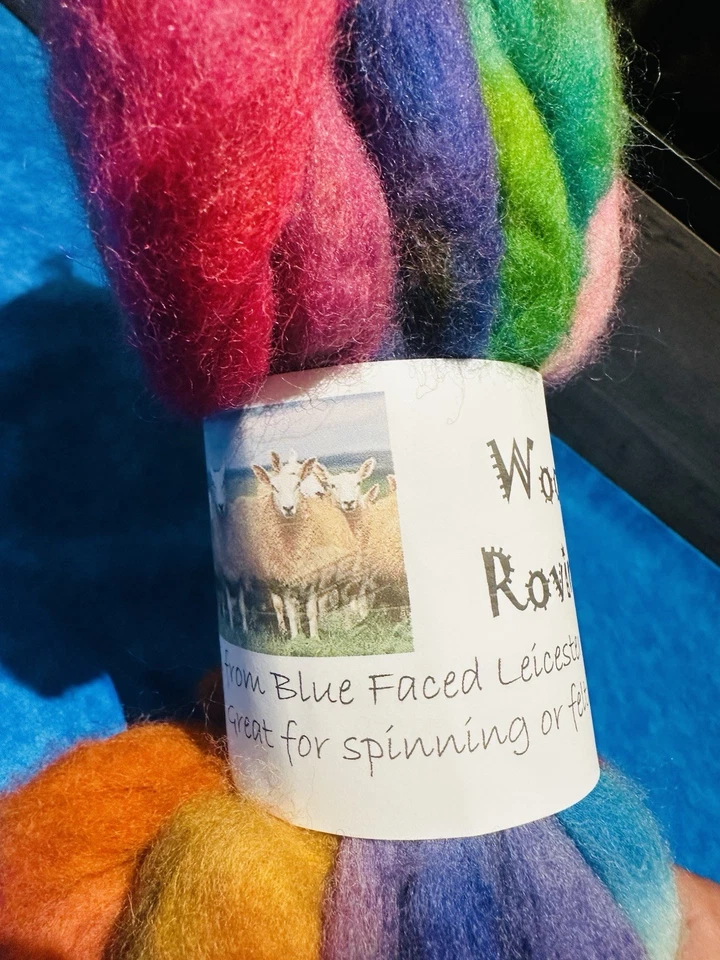 Wool Roving 4 Ounces From Dancing Leaf Farm - Image 3 of 4