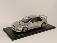 Subaru Impreza 22B Sti 1998 Silber Solido S1807408 1:18 Rhd Gold Wheels