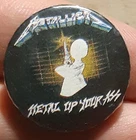 Metallica Old Russian pin badge Button Singer Musician BAND Vintage Old Rock Rar