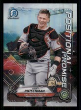 2021 Bowman Chrome Positional Promise Refractors #POSAR Adley Rutschman