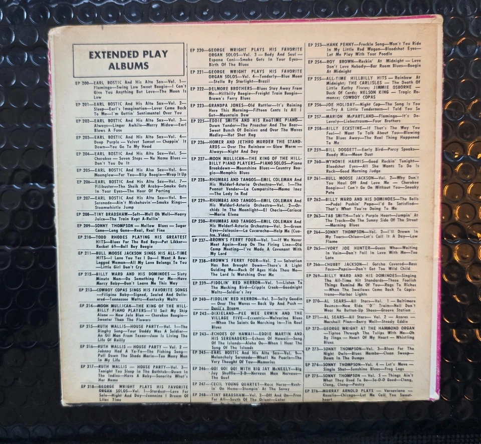 Tiny Bradshaw King EP-208 45 The Train Kept A-Rollin’ R&B NM!! HEAR B4U BUY!!!!! Foto 2 de 2