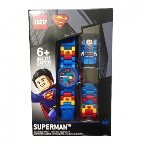 Lego Kinderuhr Spielzeug Montage Bausteine Batman Superman Phantom Ninja1 NEU - Bild 27 von 30