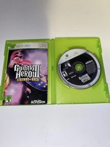 Guitar Hero III: Legends of Rock (Microsoft Xbox 360) Activision 2007 T NTSC