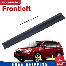 1x Front Driver Left Side Door Molding For Subaru Forester 2014-2018 2.5l 2.0l