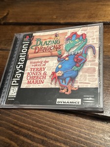 Blazing Dragons Sur PS1 – PAL Complet – Action Aventure – 1996