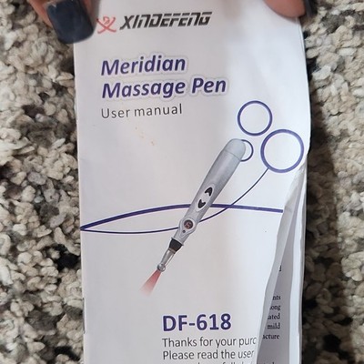 Meridian Massage Pen Hand Held Tens Unit Designed for Muscle Pain Relief Therapy
