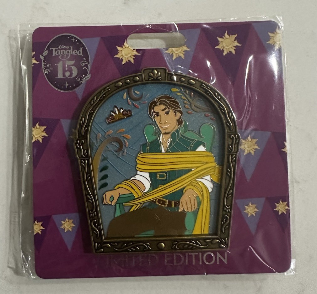 Disney WDI MOG Tangled 15th Anniversary Pin Flynn Rider LE 300 2025 New Pin