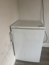 Hisense Under Counter White Freestanding Freezer AEG AHB92231LW 3 Drawers Used