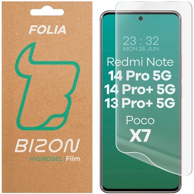 Bizon Glass Hydrogel Front Xiaomi Redmi Note 13 Pro Plus 5G / Redmi Note 14 Pro 