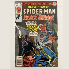 Marvel Team-Up #82 Spider-Man and Black Widow (Marvel Comics, 1979) GD