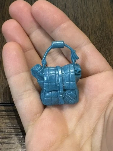 Vintage 1992 TMNT Toon Turtles Irma Action Figure Purse Bag Accessory Part