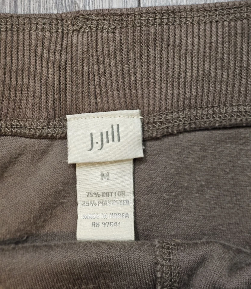 Falda midi vintage años 90 Y2K Jill gamuza marrón chocolate para mujer talla mediana boho Foto 3 de 4