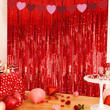 Valentines Day Decorations - Valentines Decor Backdrop Banner for Wall Door - Va