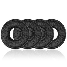 Geekria Leatherette Ear Pads for Sony MDR-V150 V200 Headphones Black / 2 Pairs