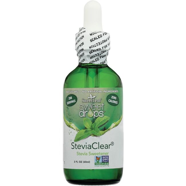 Wisdom Natural Sweetleaf Сладкие капли со стевиаклиром 2 жидких унции Liq